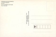 CPM Residence Retraitchamtou Mail de la Papoterie Chambray les Tours