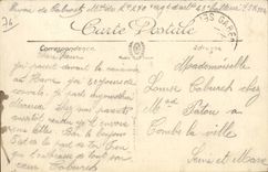 Le Havre CPA the street of Paris taken of L town hall