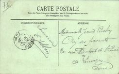 Rouen CPA Surroundings of Rouen Good Help Tram with the turn of the Grace of God TOP