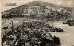 Rouen CPA the quay of Paris and the dimension co Catherine