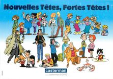 CPM Nouvelles tetes fortes tetes Casterman Bande Dessinee