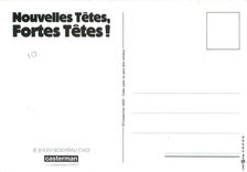 CPM Nouvelles tetes fortes tetes Casterman Bande Dessinee