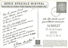 CPM 3 raisons d'en choisir une Peugeot Automobile