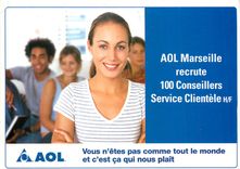 CPM AOL Marseille recrute 100 conseillers service clientele H et f
