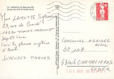 CPM Granville (Manche) coups de vent a maree hautes