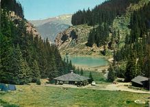 CPM Courchevel (Savoie) echappee sur le grill et le lac des rosieres