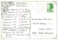 CPM Lyon Crepuscule sur la Saone et le Vieux Lyon