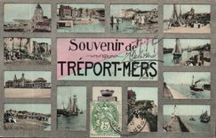 CPA Souvenir of Trepors Seas