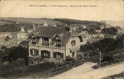 Weak Roses CPA the Pente villa Dimensions House of Henri Lavedan