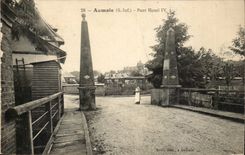 Aumale CPA Bridge Henri IV