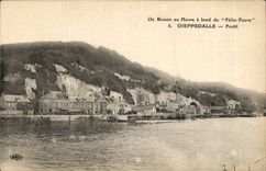 Dieppedalle CPA VON Rouen in Le Havre hat Rand von Felix Faure