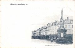 Gournay im Schrei CPA setzt Staatsangehorigen der Brunnen