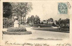 Rouen the Botanical garden - CPA