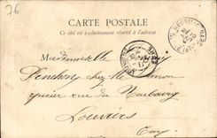 Rouen the Botanical garden - CPA