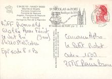 CPM Nancy meurthe et moselle fontaine amphitrite fontaine de neptune