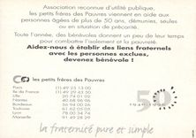 CPM Trop de solitude Petits Freres des Pauvres