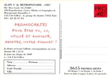 CPM Spectacle metro Alain 1er de Metropotamie Paris