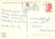 CPM Circuit touristique du var Agay Le Dramont Croix Valmer Frejus et St Raphael St Tropez Le Lavandou St Aygulf