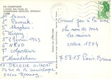 CPM En champagne l'entree des caves du champagne Mercier Epernay