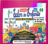 CPM 1er salon des enfants Super Momes Parx des Expos du Bourget Clown