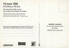 CPM Le Cinema a 100 ans Lyon 