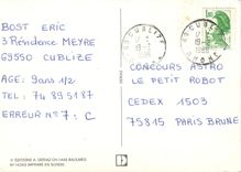 CPM La Priere du Chien