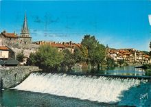 CPM Aurillac (Cantal) La Ville et la Jordanne