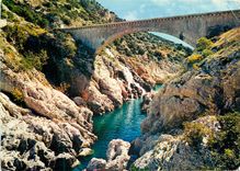CPM Les gorges de l'Herault entre les ponts du Diable et St-Guilhem-Le-Desert