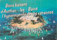 CPM Auchan-les-Bains l'hypermarche de vos vacances