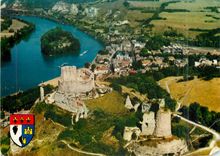 CPM Les Andelys (Eure) Vue aerienne