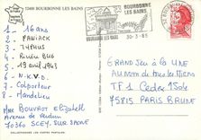 CPM Bourbonne les Bains