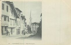 CPA Hasparren (BP) Rue Montante