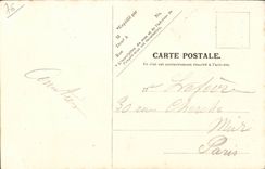 CPA Dieppe der Scheinwerfer des Ailly Leuchtturmes