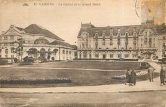 CPA Cabourg le casino et le grand hotel