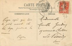 CPA Tours le nouvel hotel de ville et la rue nationale