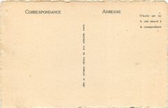 CPA Lyon le palais de justice et le coteau de fourviere