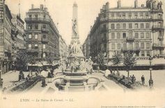 CPA Lyon la statue de carnot