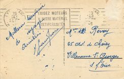 CPA Lyon le monument des enfants du rhone et entree du parc