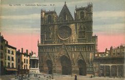 CPA Lyon cathedrale saint jean