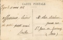 CPA Lyon l'interieur de la nouvelle eglise Saint augustin