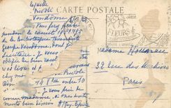 CPA Lyon basilique de N D de fourviere facade de l'ancienne chapelle