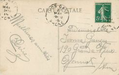 CPA Lyon pont du palais de justice et coteau de fourviere