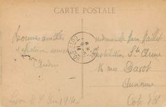 CPA Lyon place bellecour une des plus belles d'europe