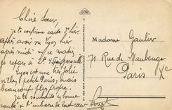 CPA Lyon le pont gallieni et le coteau de fourviere