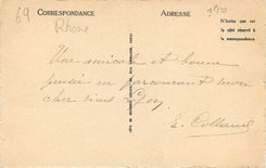 CPA Lyon place de la republique et rue du president carnot