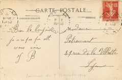 CPA Lyon place carnot monument de la republique