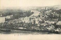 CPA Le Petit Andely Vue generale