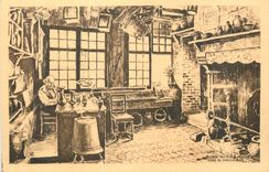 CPA Musee du vieux-Honfleur Chez le Marchand 
