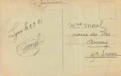 CPA Lyon Le Pont Wilson