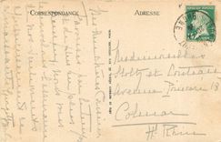 CPA Lyon Avenue de la Bibliotheque anciennement Avenue de l'Archeveche